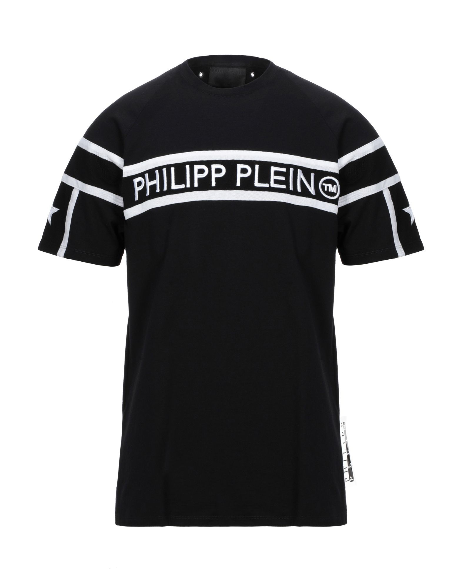 《セール開催中》PHILIPP PLEIN メンズ T シャツ ブラック XL コットン 100%