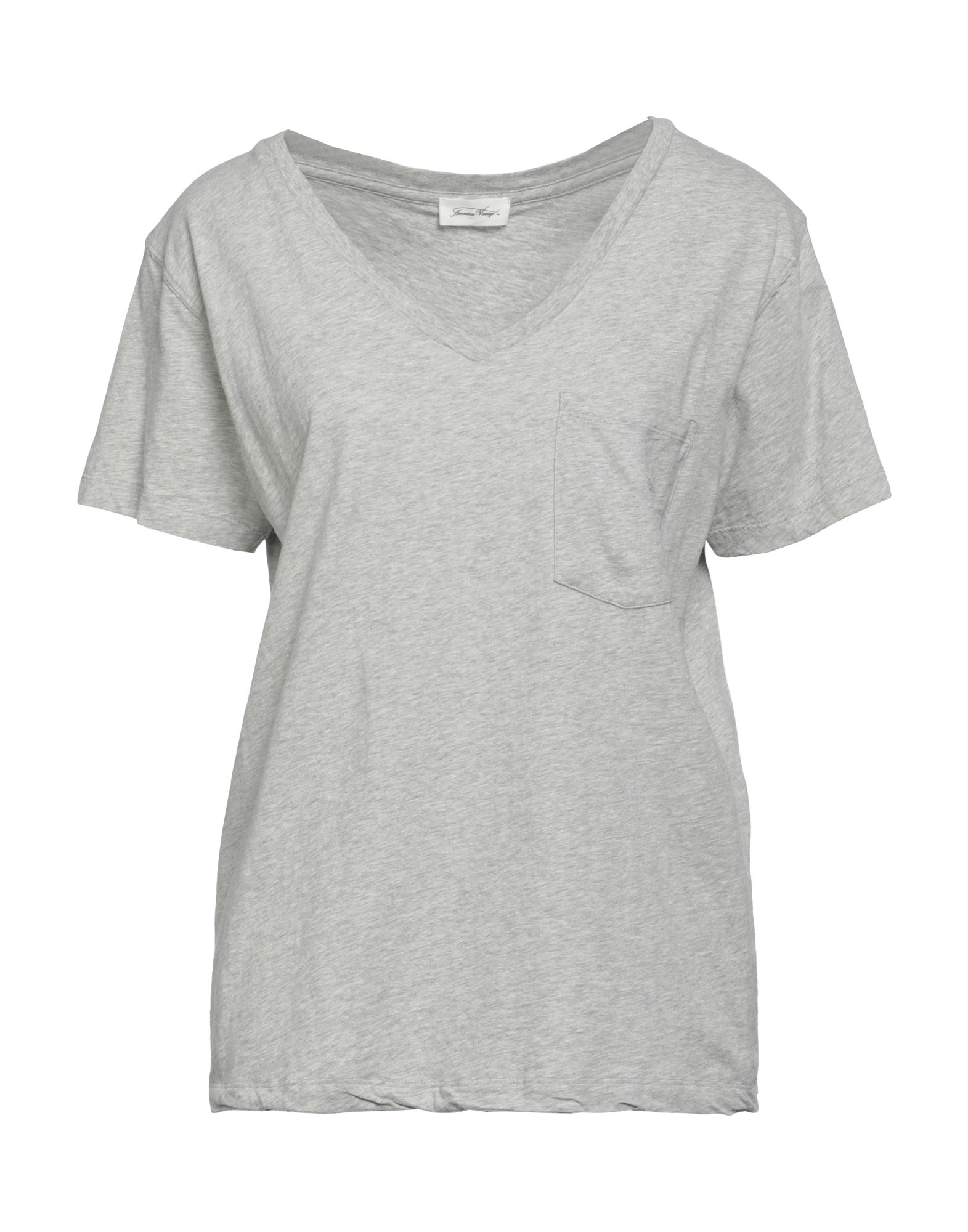 American Vintage T-shirts In Light Grey