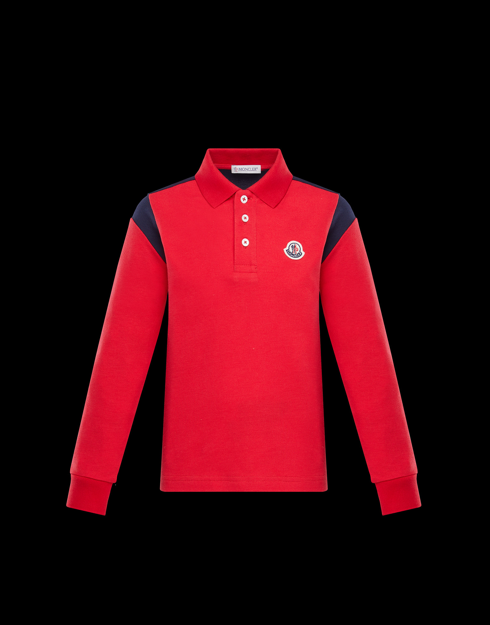 moncler polo red