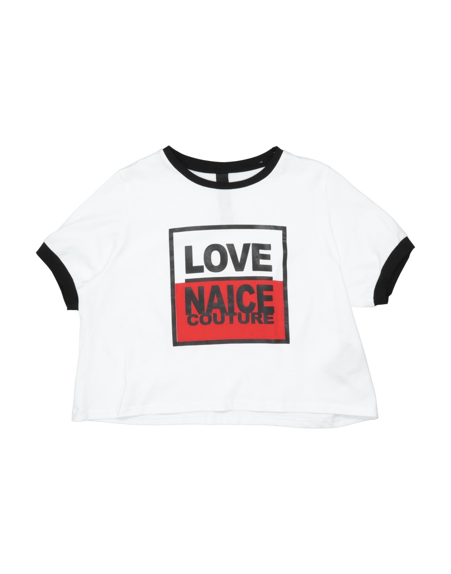Naïce Kids' T-shirts In White