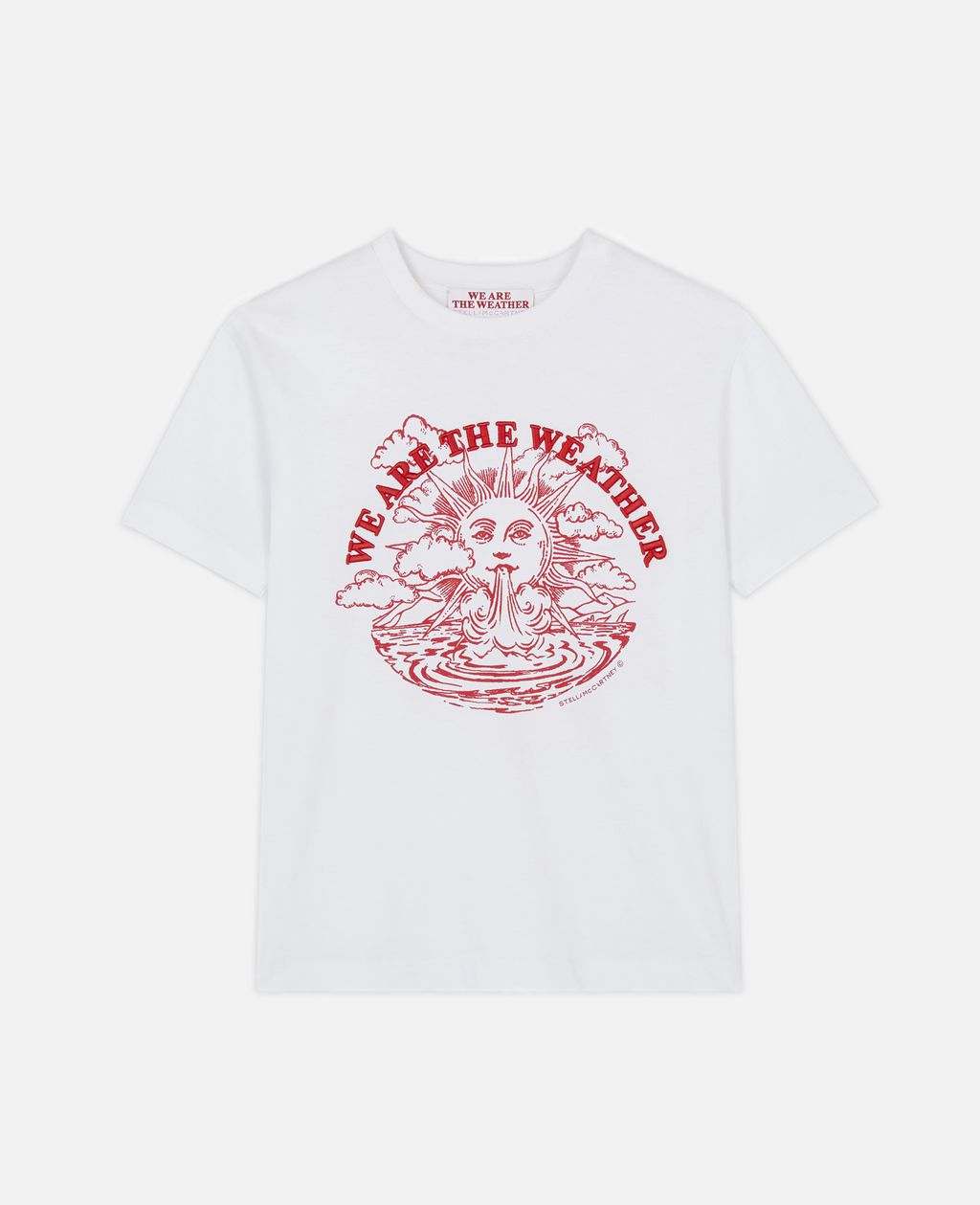 Stella Mccartney We Are The Weather't 恤<>watw 胶囊系列 In White