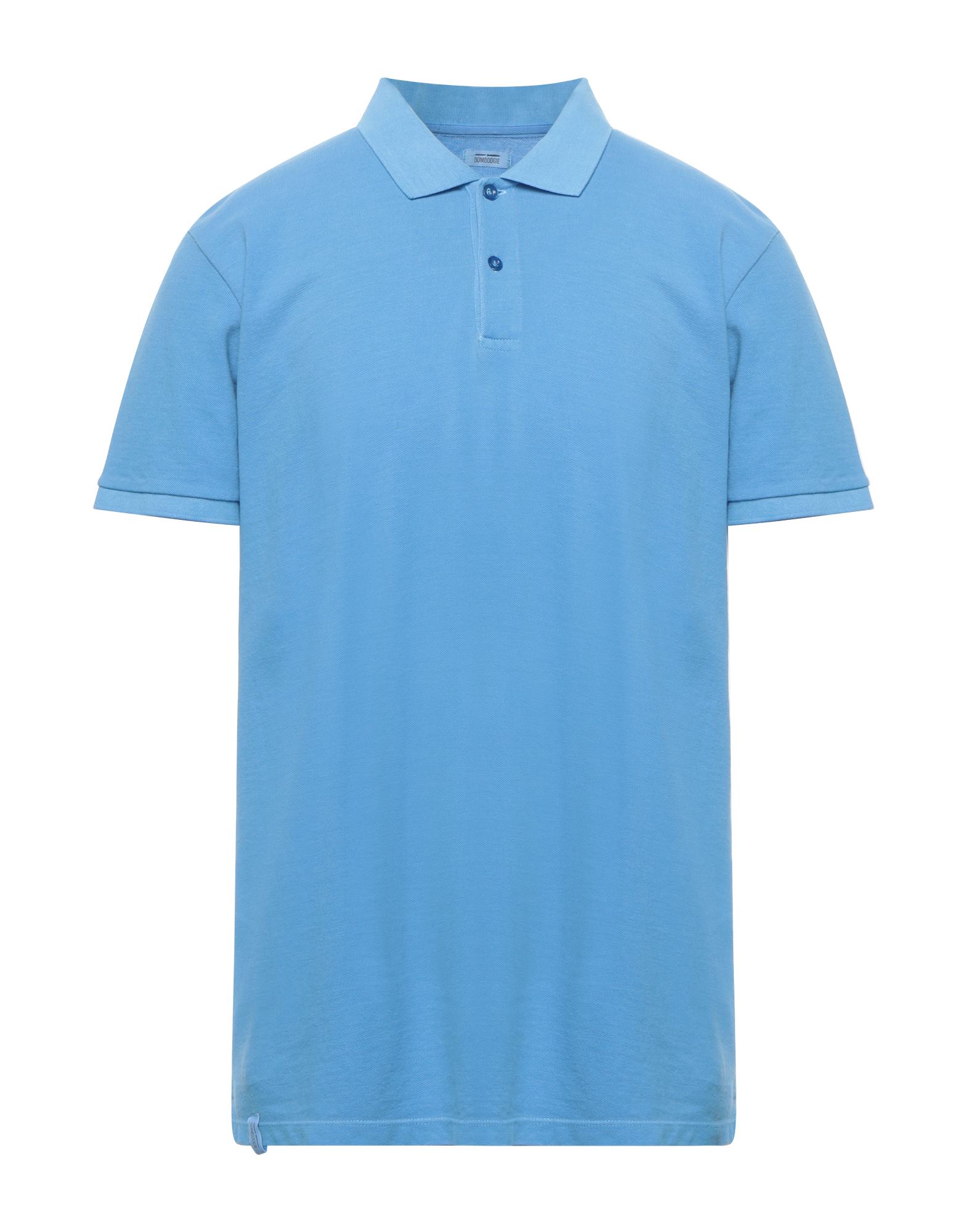 Bomboogie Polo Shirts In Sky Blue