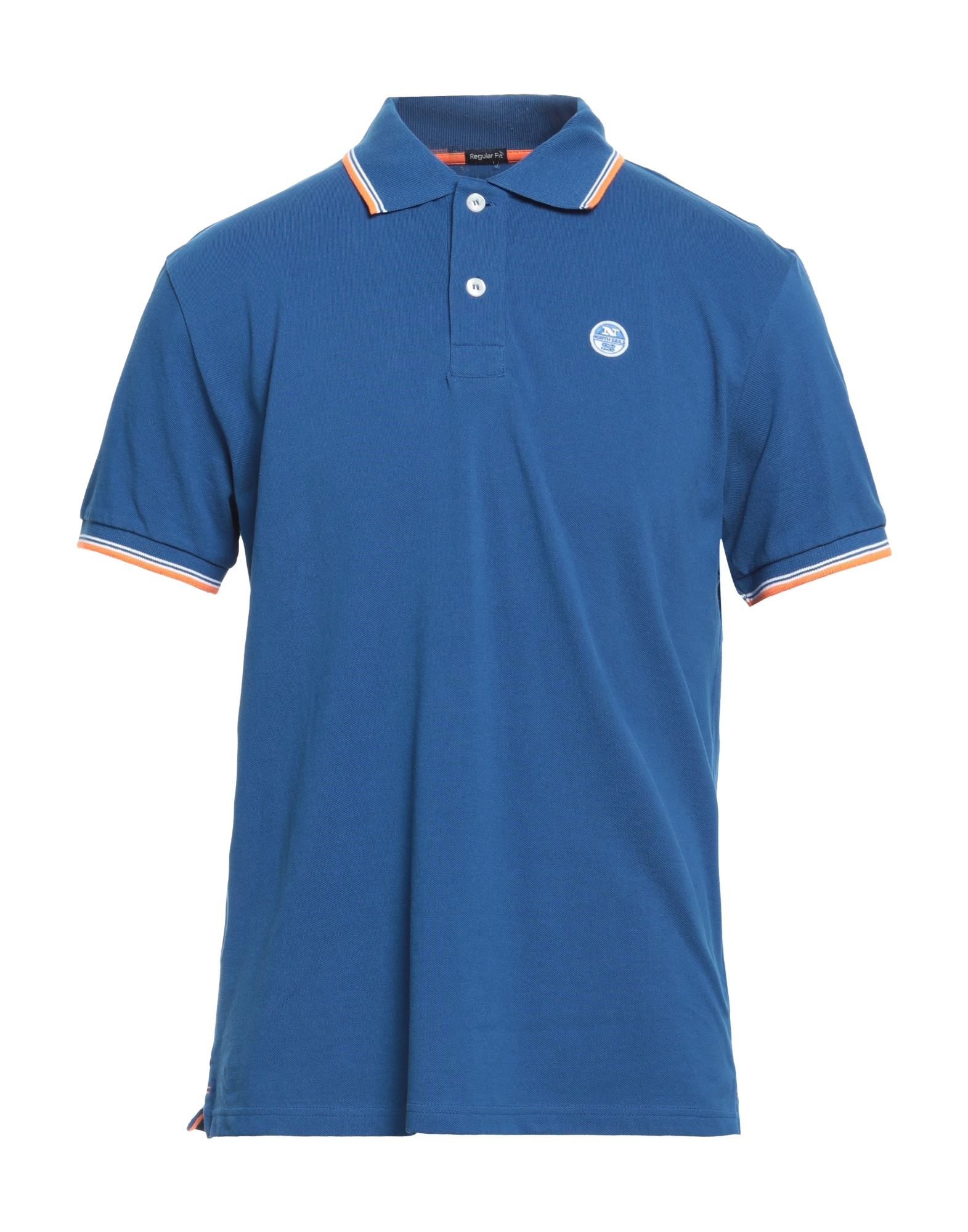 North Sails Polo Shirts In Blue
