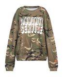 HERON PRESTON Damen Sweatshirt Farbe Milit�rgr�n Gr��e 5