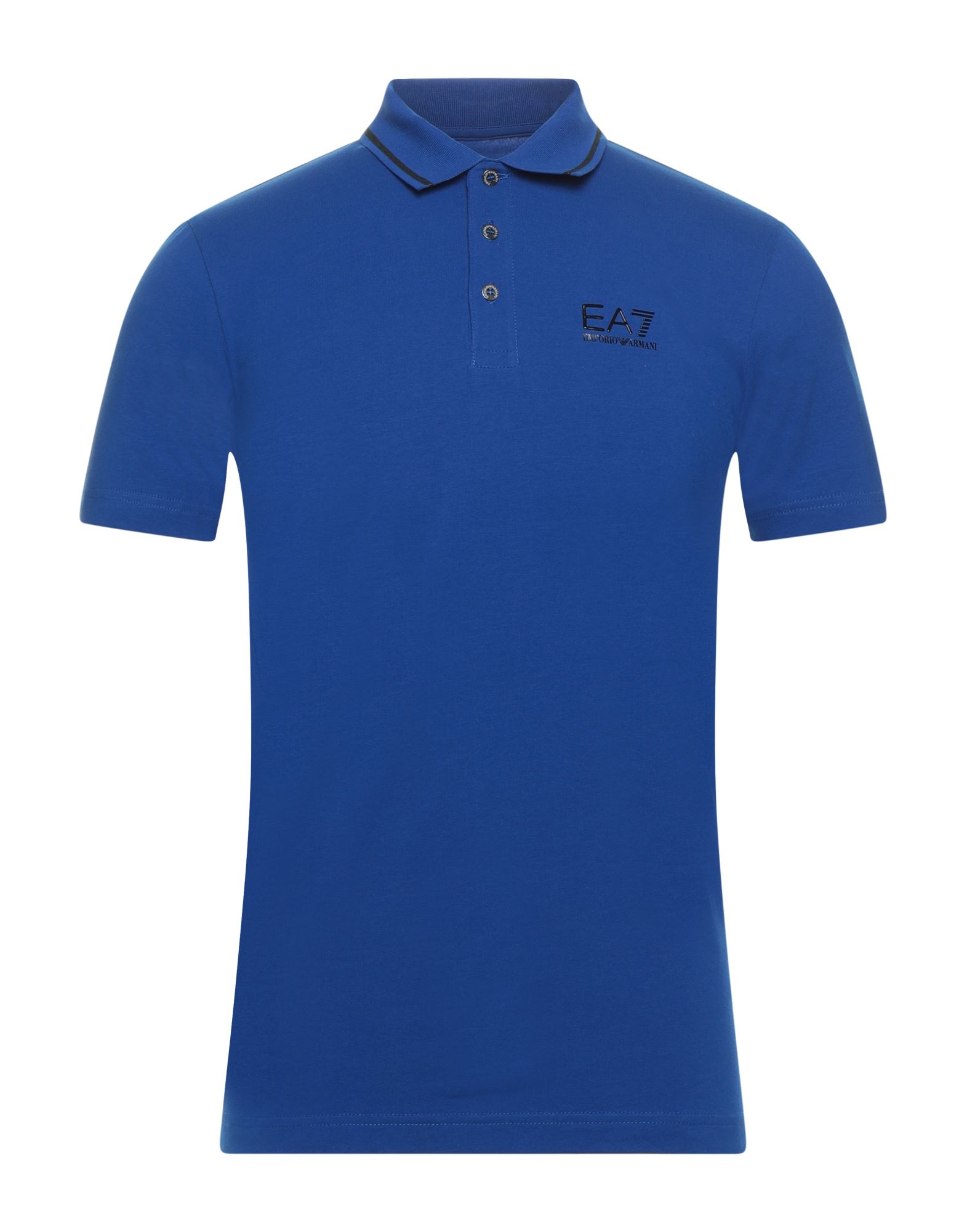 Ea7 Polo Shirts In Blue