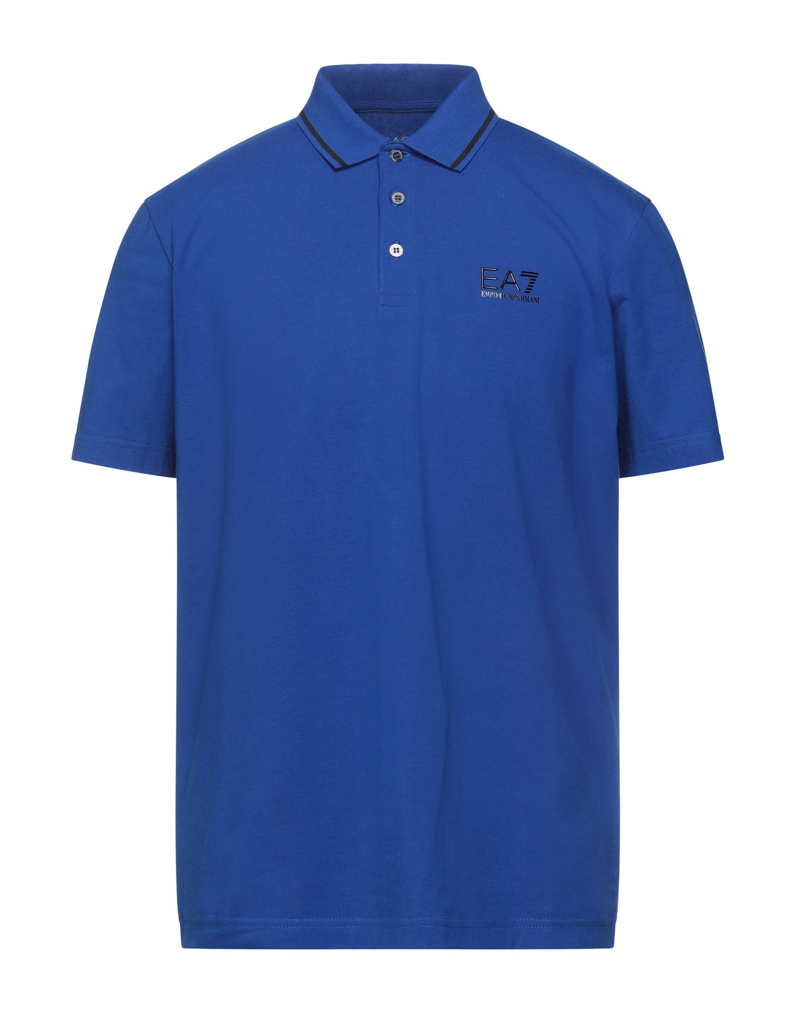 Ea7 Polo Shirts In Blue