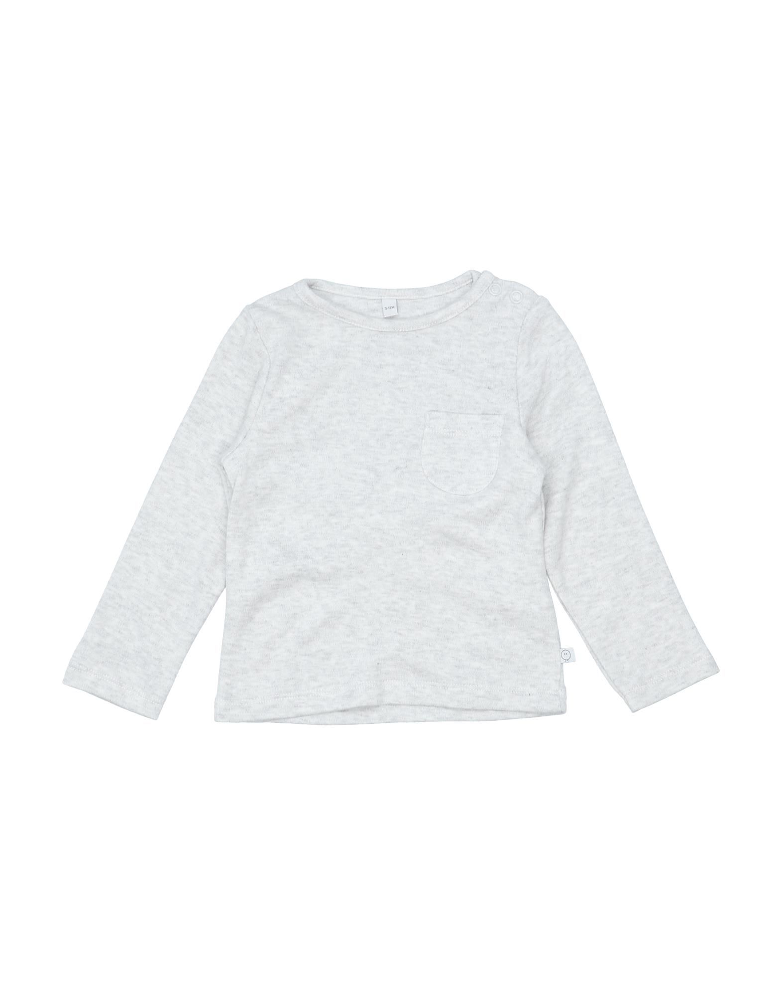 Shop Mori T-shirts In Light Grey