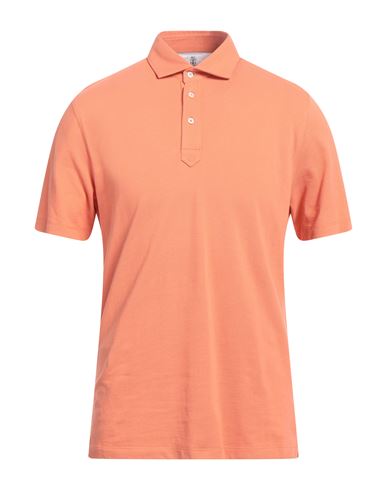 Brunello Cucinelli Man Polo Shirt Mandarin Size 50 Cotton