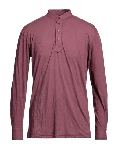 R3d Wöôd Man T-shirt Mauve Size Xl Cotton In Purple