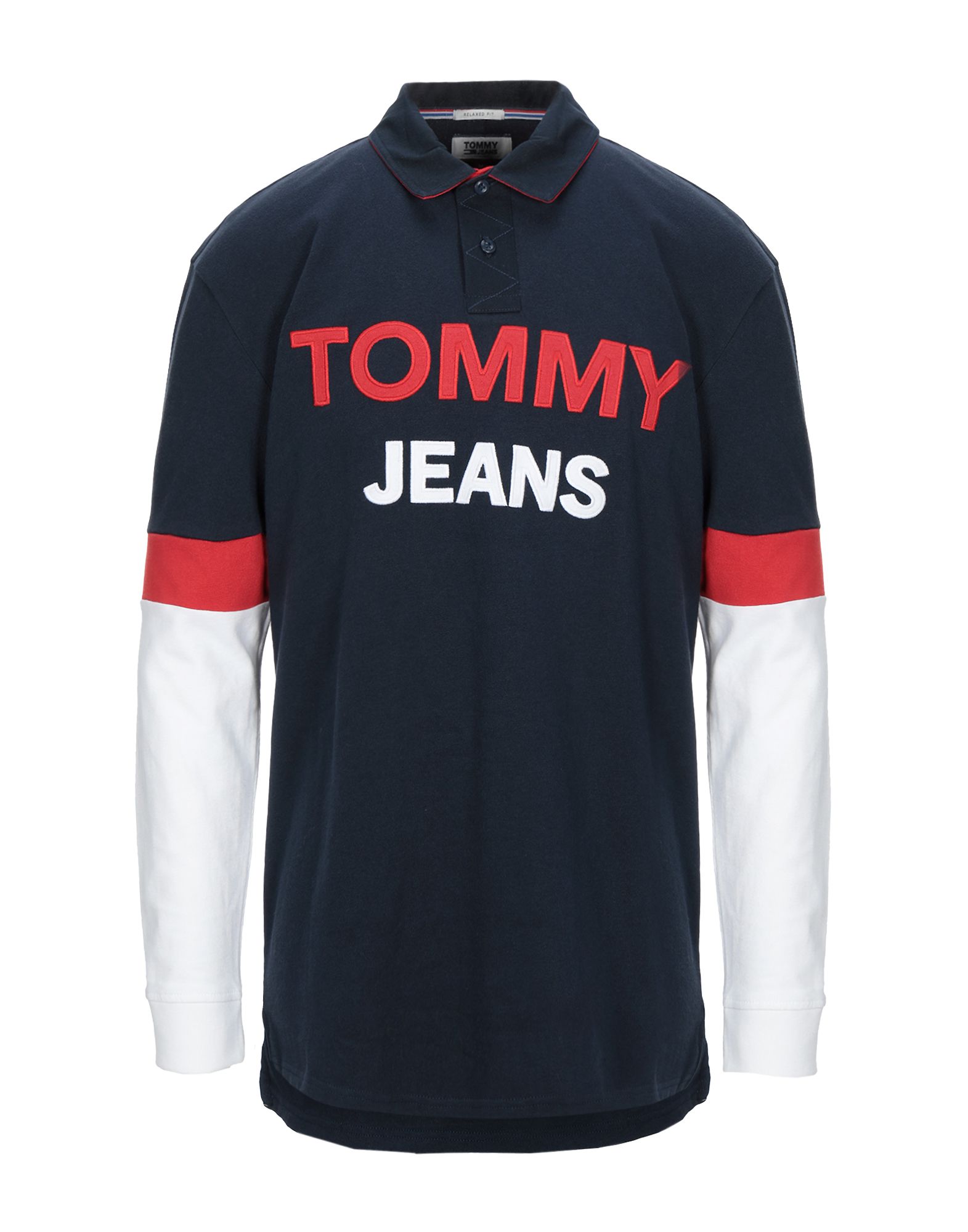《セール開催中》TOMMY JEANS メンズ スウェットシャツ ダークブルー XS コットン 100%