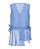 MYKKE HOFMANN Damen Top Farbe Blaugrau Gre 5