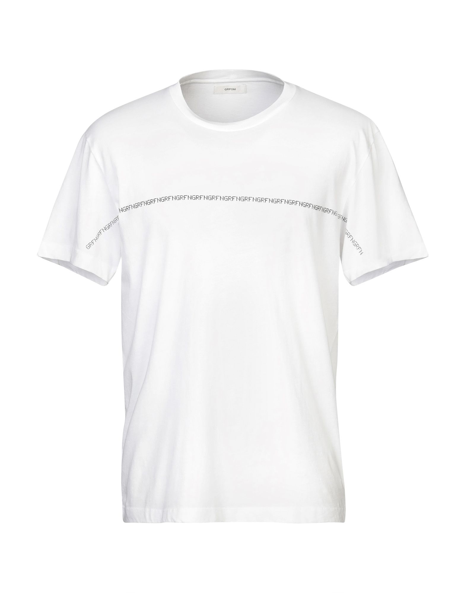 《セール開催中》MAURO GRIFONI メンズ T シャツ ホワイト S コットン 100%