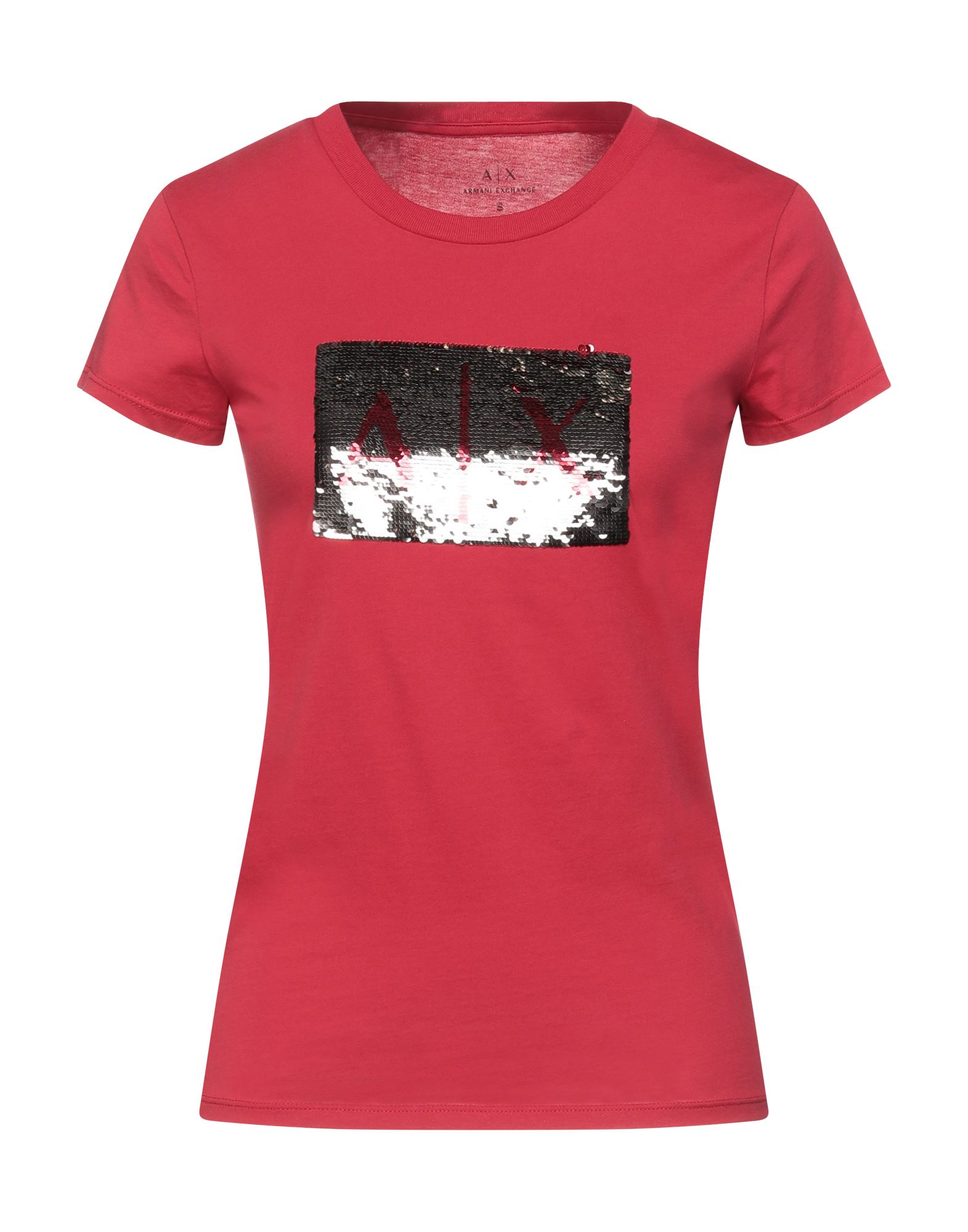 Armani Exchange T-shirts In Red