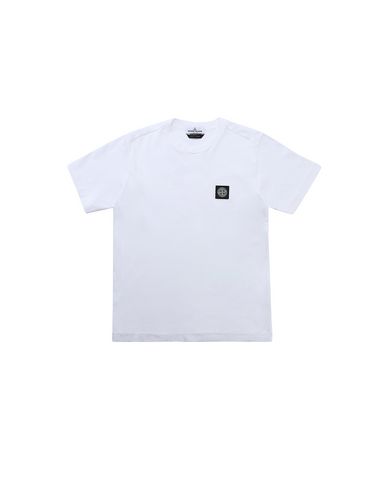 STONE ISLAND JUNIOR Short sleeve t-shirt Man 20147 f