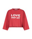 SHOP ? ART Damen T-shirts Farbe Rot Gr��e 6