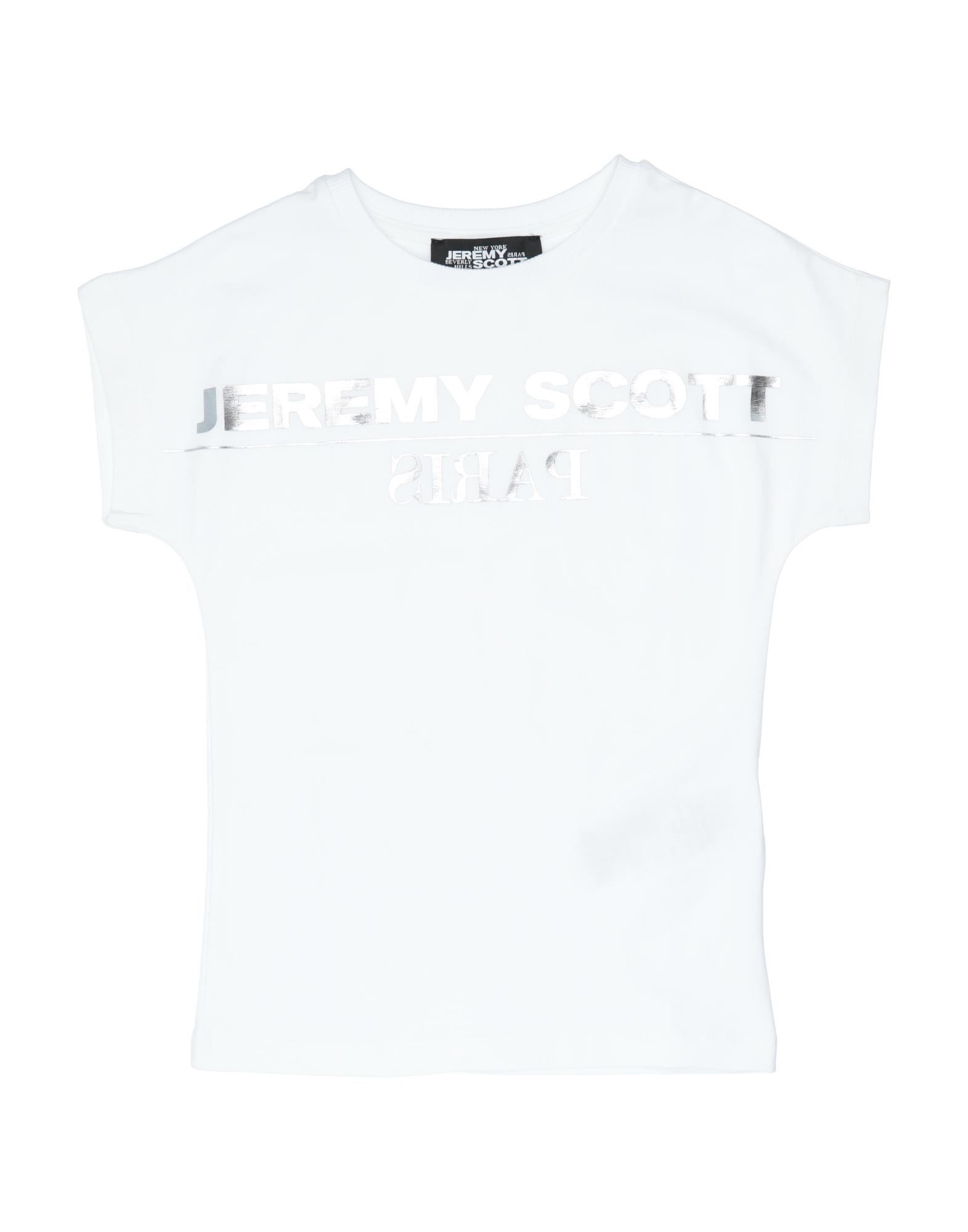 Shop Jeremy Scott Toddler Girl T-shirt White Size 4 Cotton, Elastane