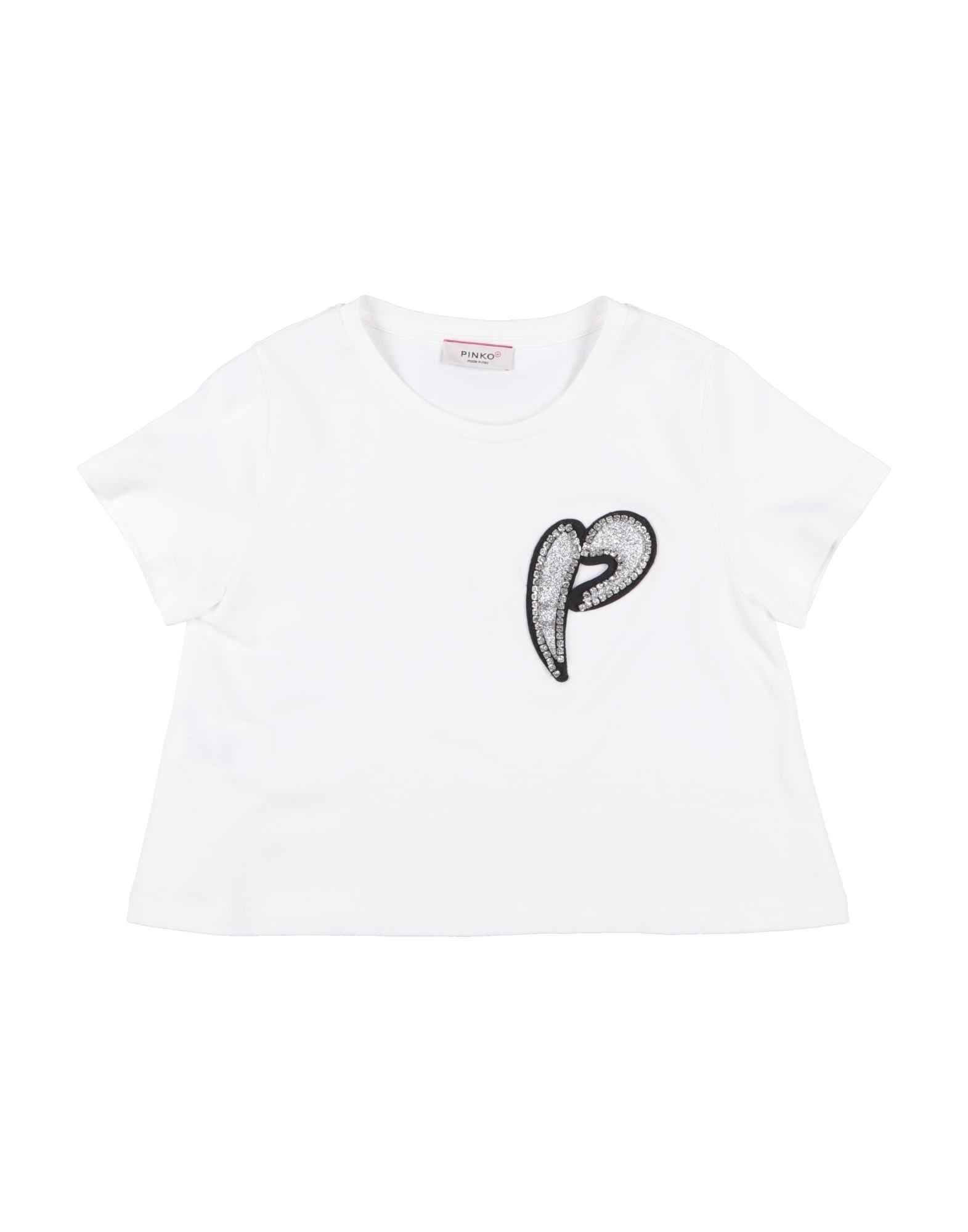 Pinko Up Kids' T-shirts In White