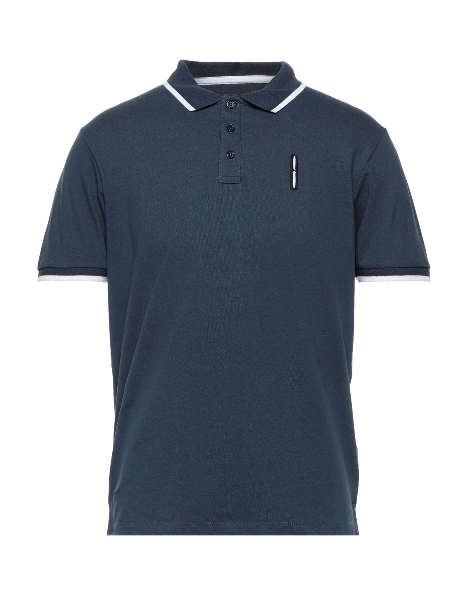 Bomboogie Polo Shirts In Blue