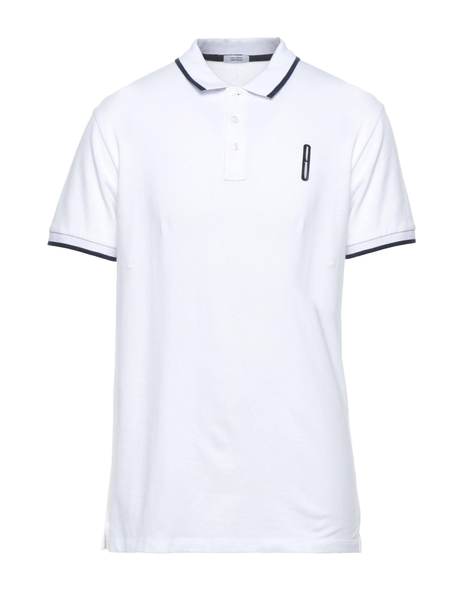 Bomboogie Polo Shirts In White