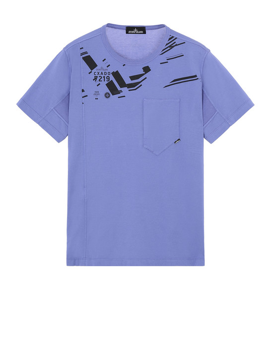 Short sleeve t-shirt Man 20610 PRINTED SS CATCH POCKET-T Front STONE ISLAND SHADOW PROJECT