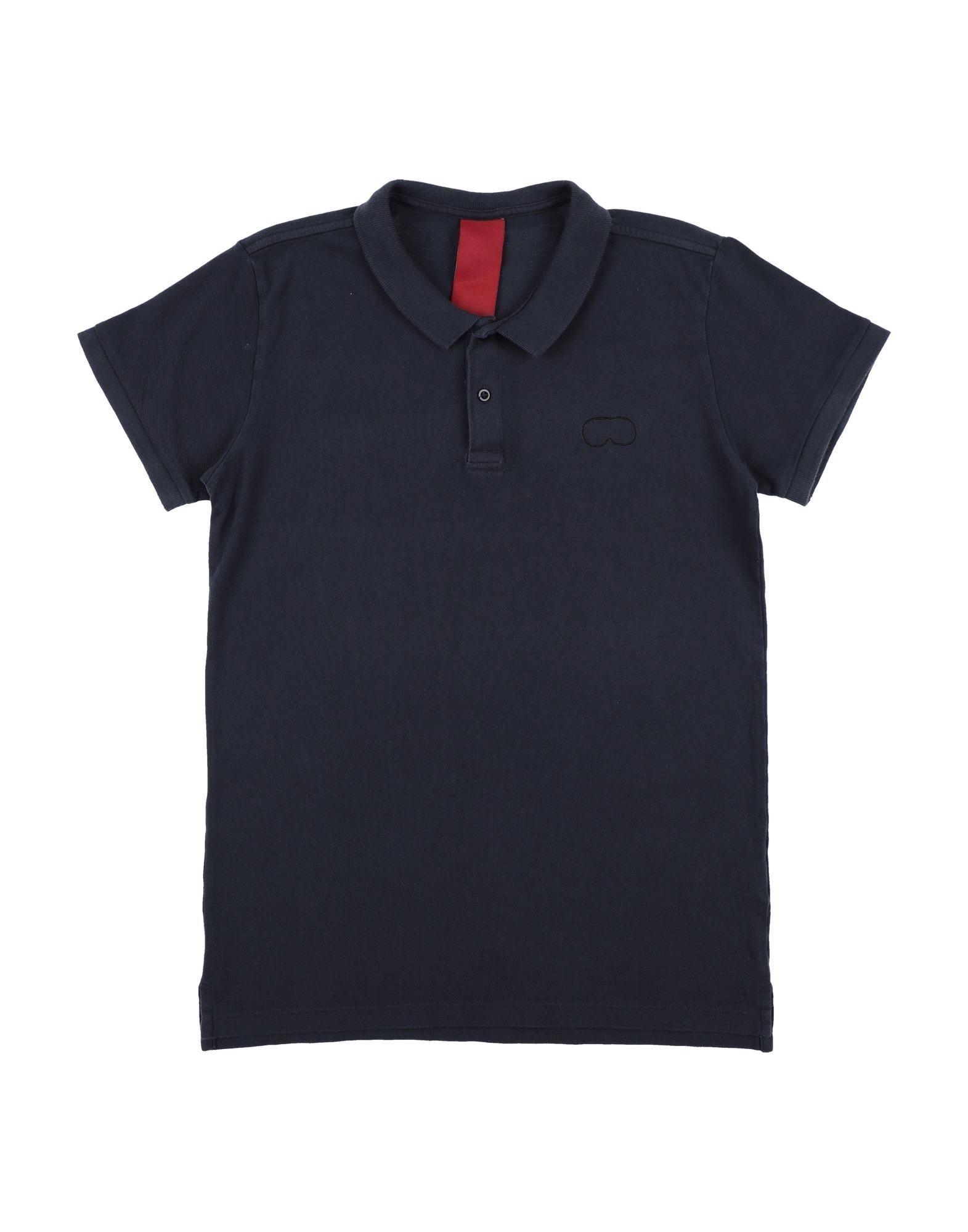 Ai Riders On The Storm Kids' Polo Shirts In Dark Blue