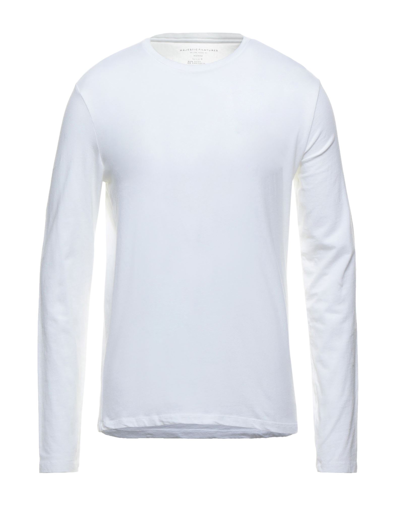 Majestic T-shirts In White