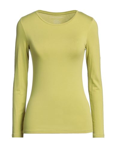 Shop Majestic Filatures Woman T-shirt Acid Green Size 1 Viscose, Elastane
