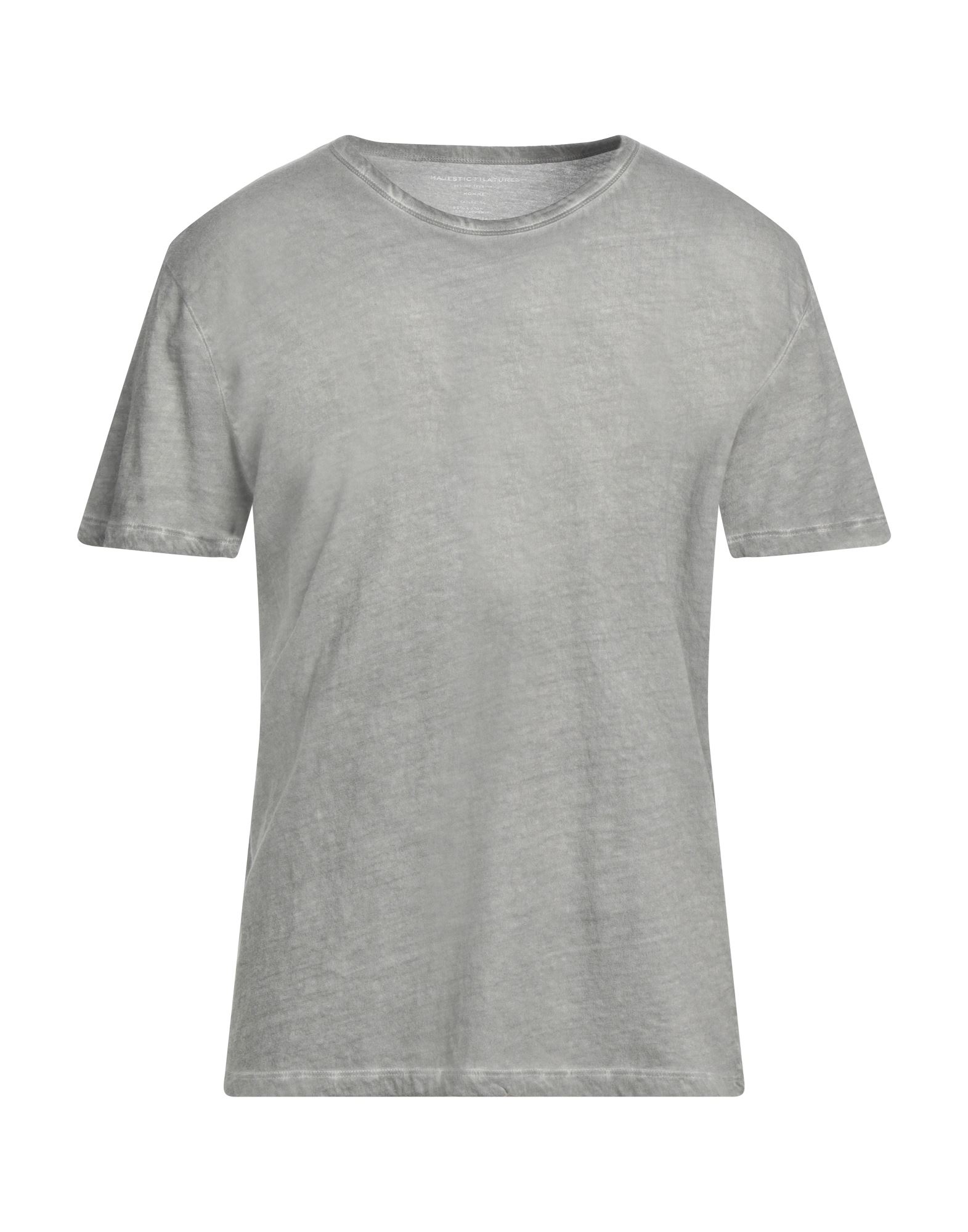 Majestic T-shirts In Grey