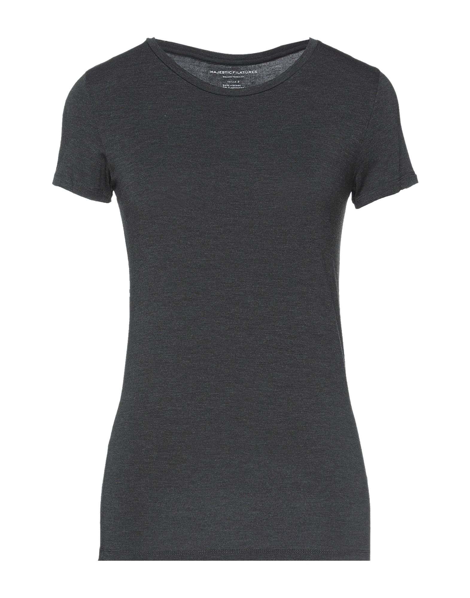 Majestic T-shirts In Grey