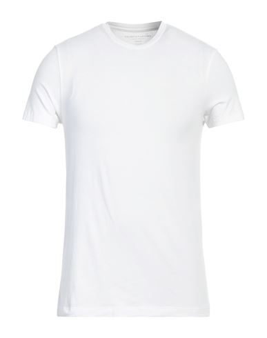 Majestic Filatures Man T-shirt White Size S Cotton, Elastane
