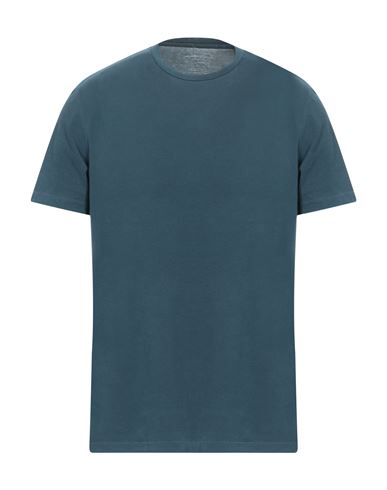 Shop Majestic Filatures Man T-shirt Slate Blue Size M Cotton, Elastane