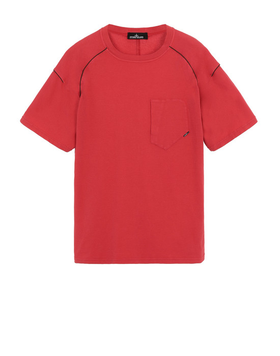 Short sleeve t-shirt Man 20511 COMPACT PIPING-T Front STONE ISLAND SHADOW PROJECT