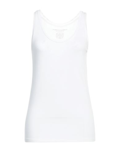 Majestic Filatures Woman Tank Top White Size 4 Viscose, Elastane