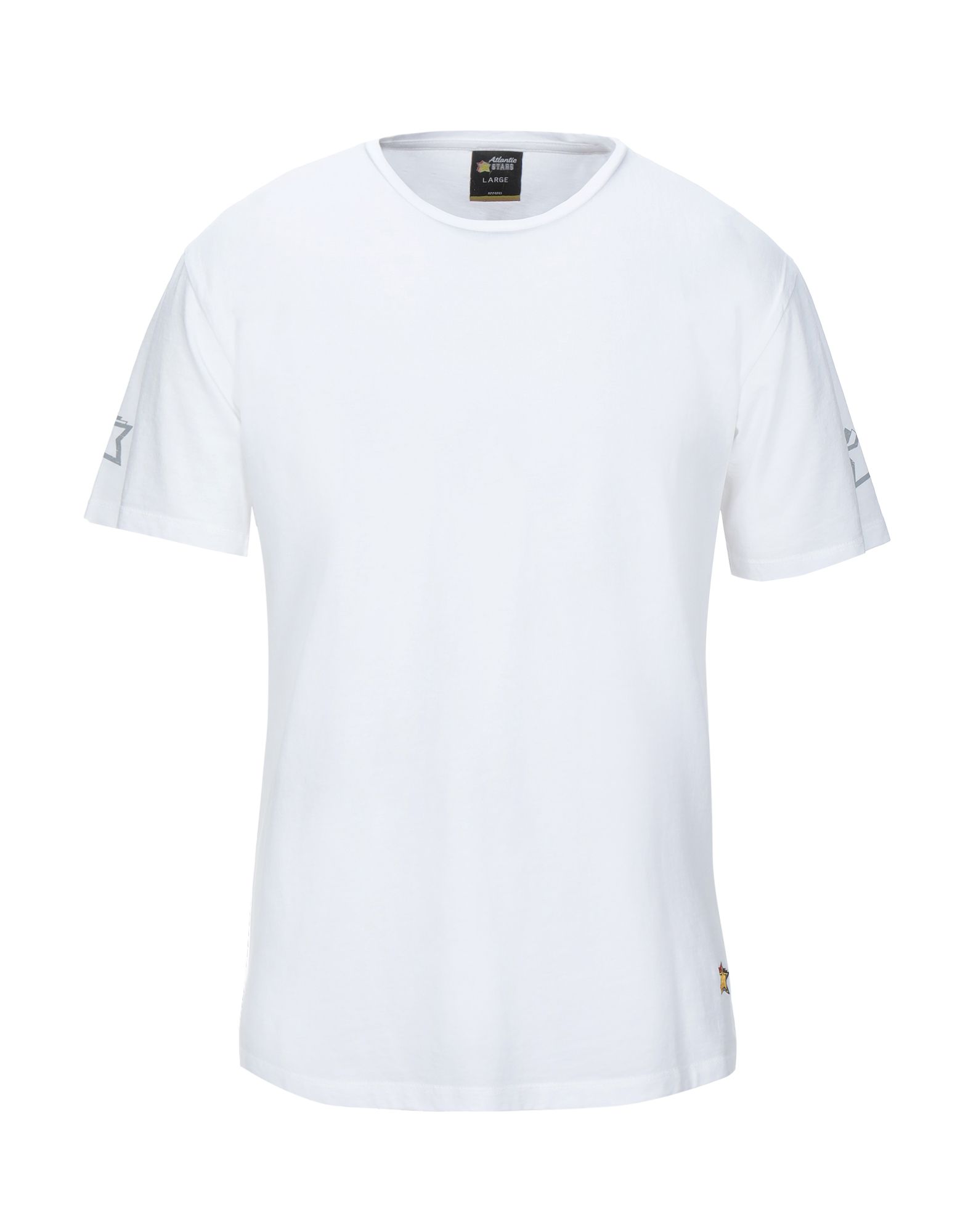 《セール開催中》ATLANTIC STARS メンズ T シャツ ホワイト XL コットン 100%