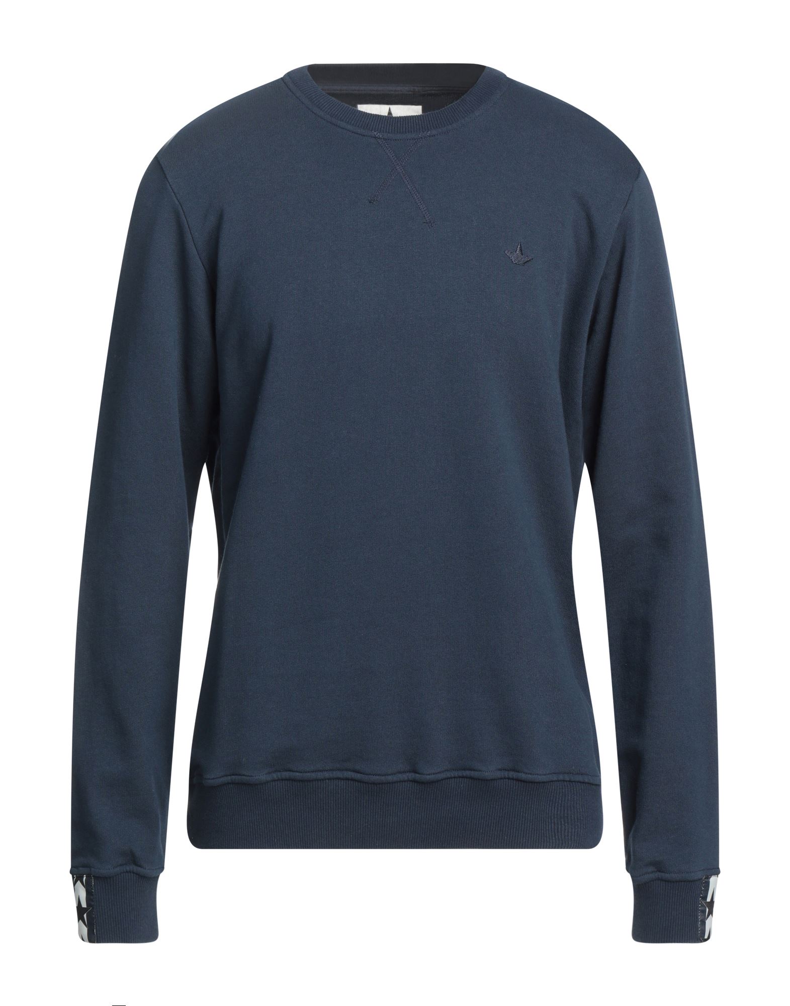 Shop Macchia J Man Sweatshirt Midnight Blue Size L Cotton