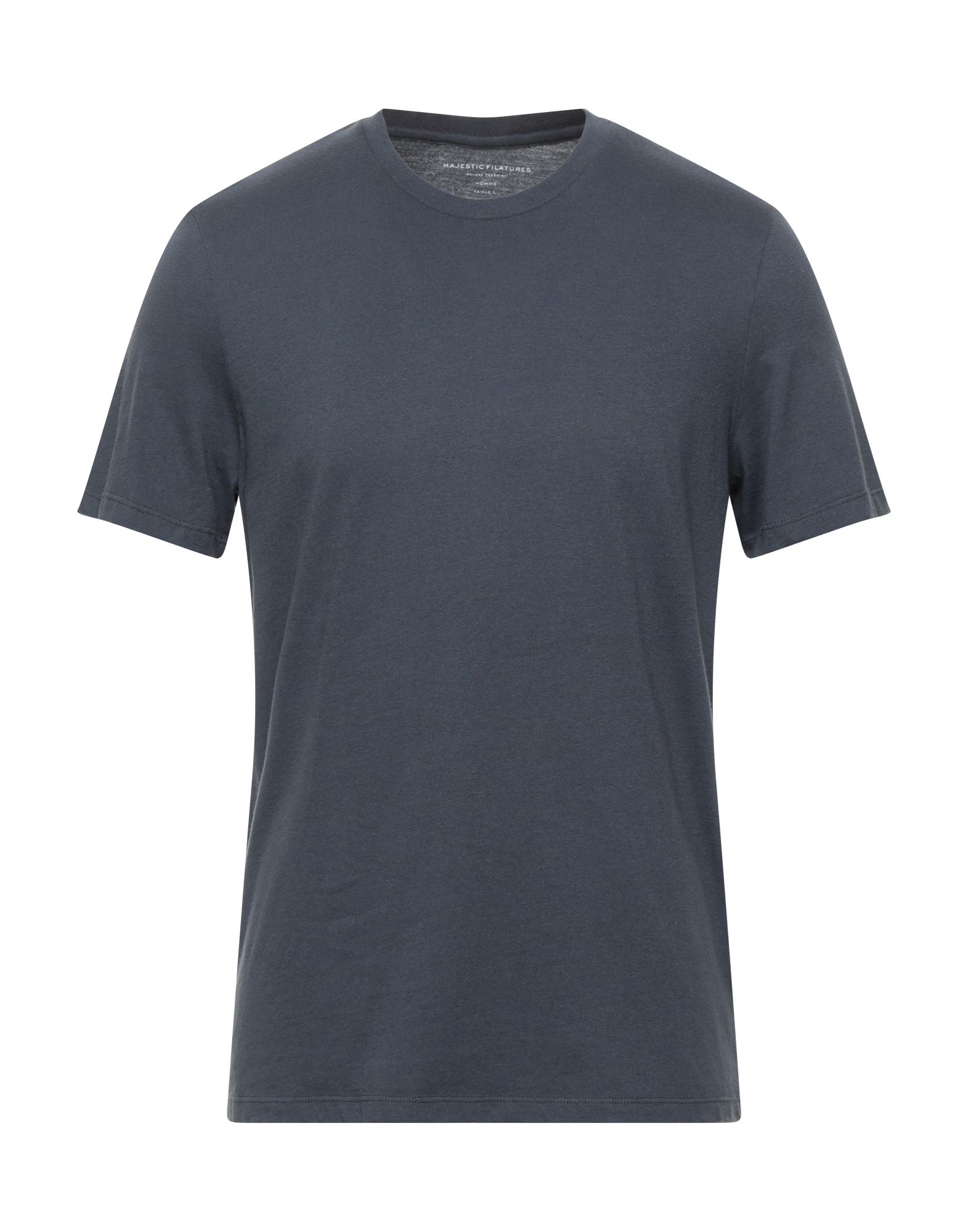 Majestic T-shirts In Grey