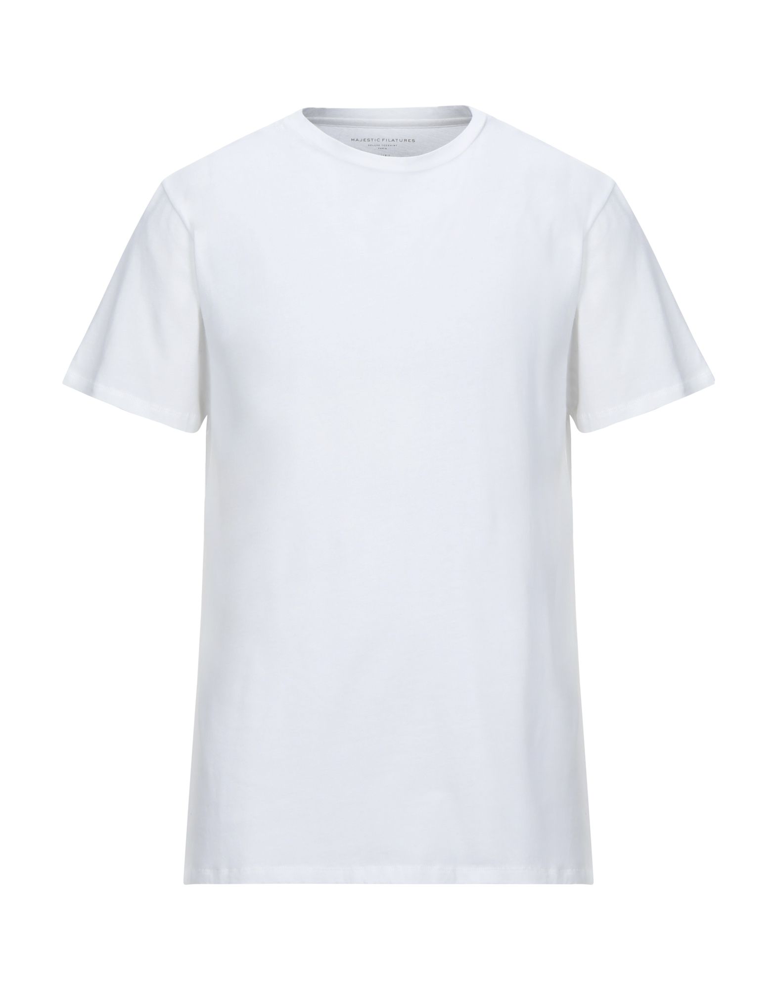 《セール開催中》MAJESTIC FILATURES メンズ T シャツ ホワイト 1 コットン 100%