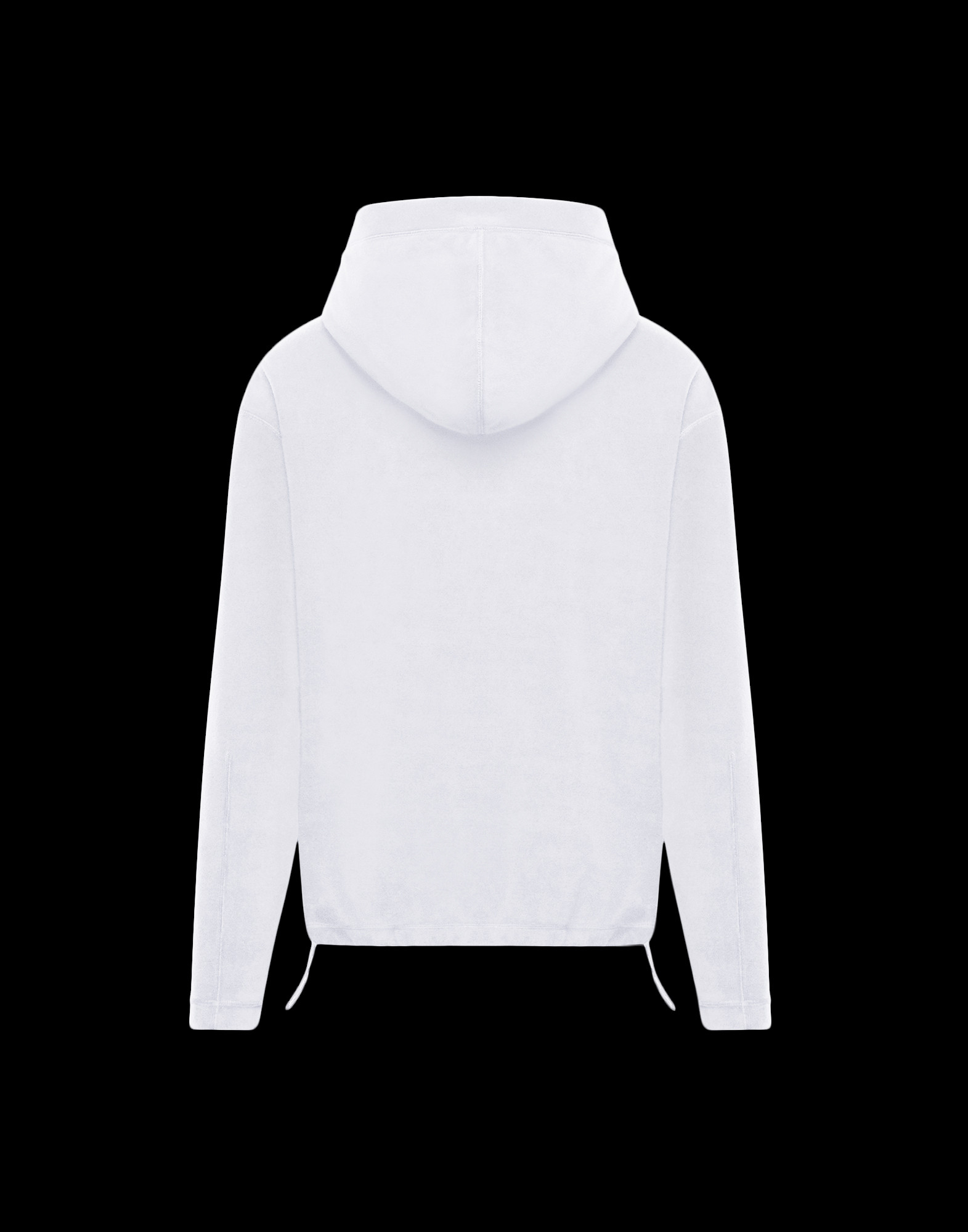 moncler white hoodie