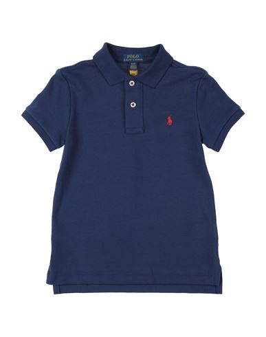 Shop Polo Ralph Lauren Toddler Boy Polo Shirt Navy Blue Size 5 Cotton
