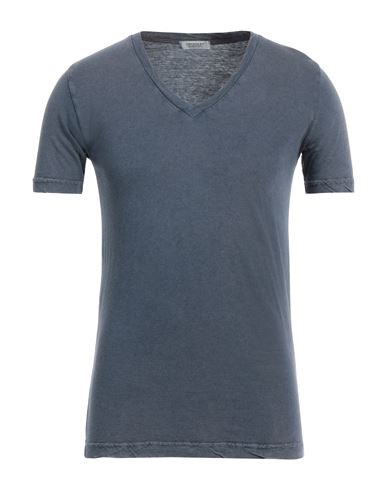 Man T-shirt Grey Size M Cotton, Cashmere