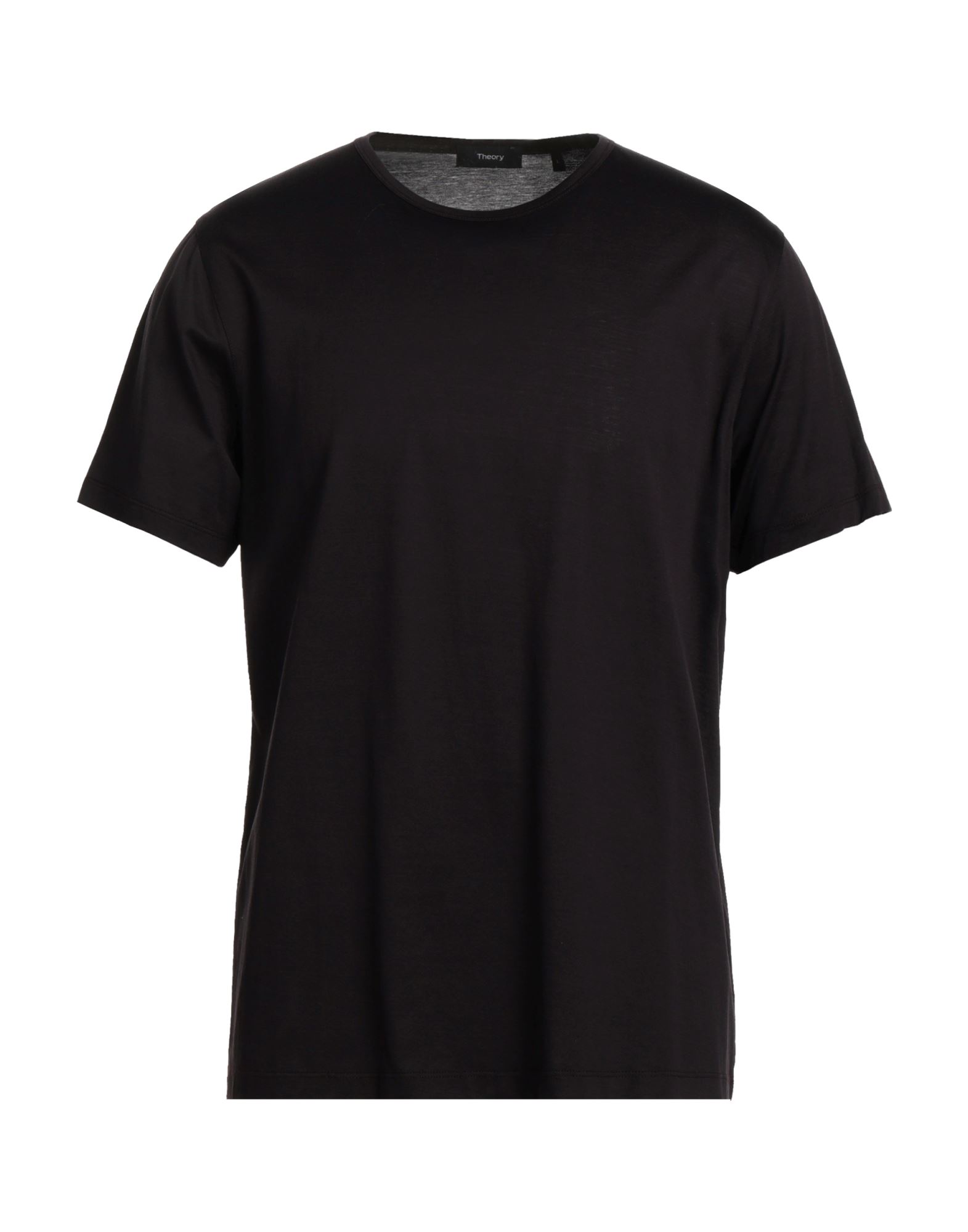 Theory Short Sleeve Regular Fit T-shirt In Deep Purple