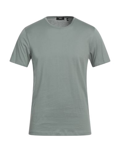 Theory Man T-shirt Sage Green Size Xxl Modal, Recycled Polyester, Elastane