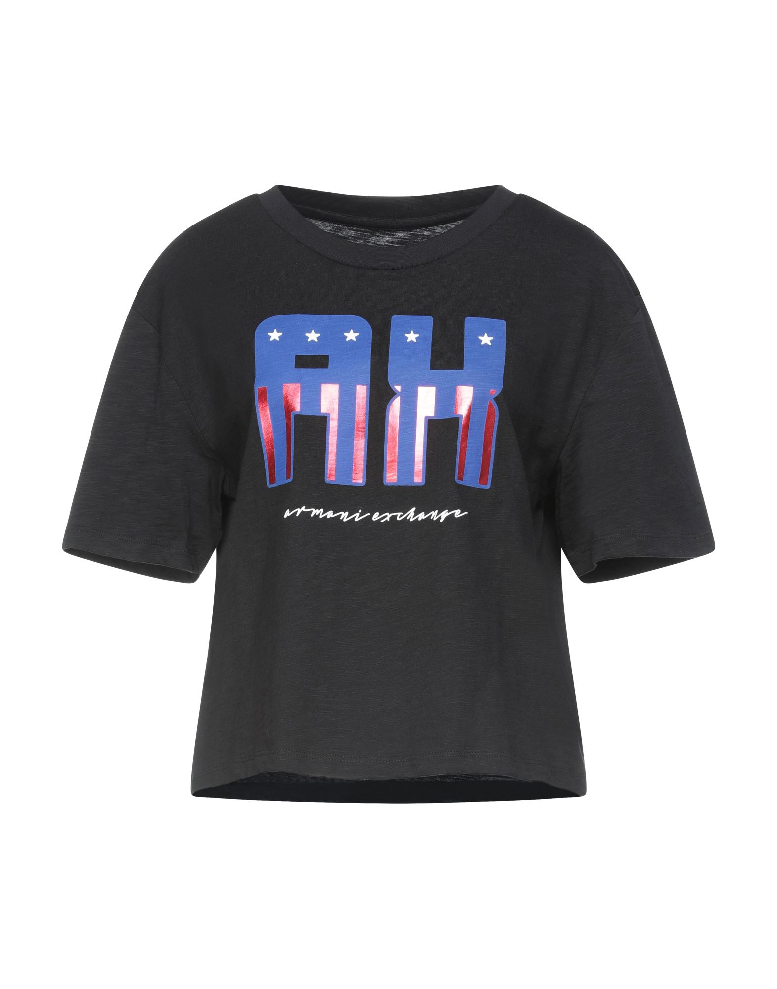 Armani Exchange T-shirts In Black