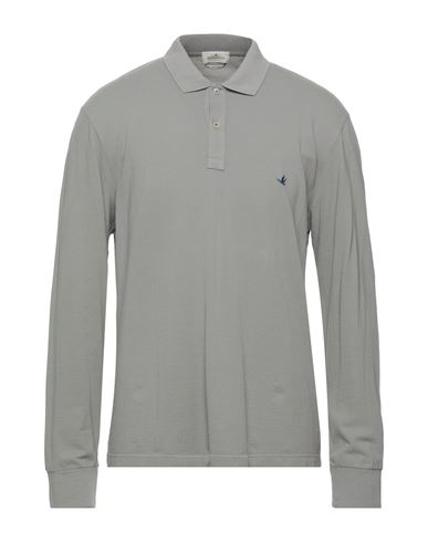 Man Polo shirt Azure Size 44 Cotton