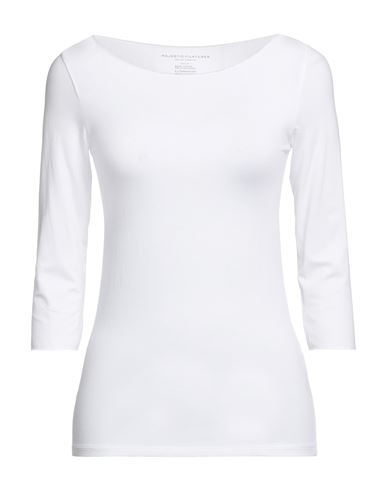 Majestic Filatures Woman T-shirt White Size 1 Viscose, Elastane