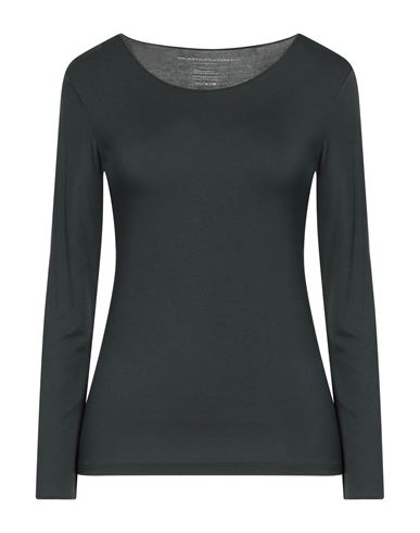 Shop Majestic Filatures Woman T-shirt Steel Grey Size 1 Viscose, Elastane