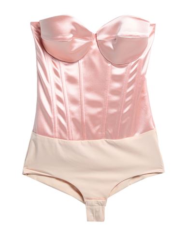 Elisabetta Franchi Woman Top Pink Size 2 Acetate, Polyamide, Elastane
