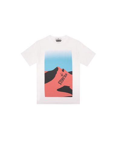 STONE ISLAND JUNIOR Short sleeve t-shirt Man 21053 f