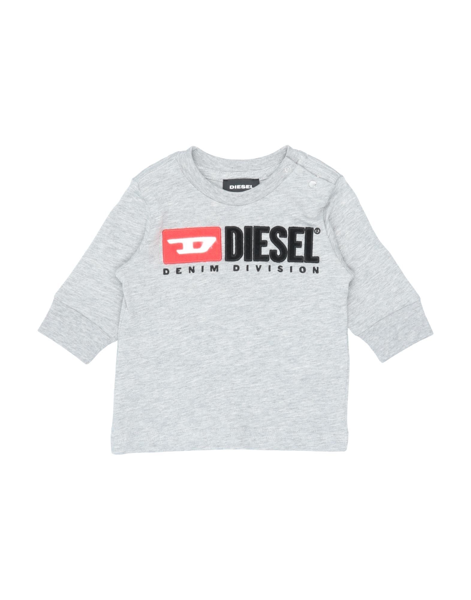 Diesel T-shirts In Grey | ModeSens