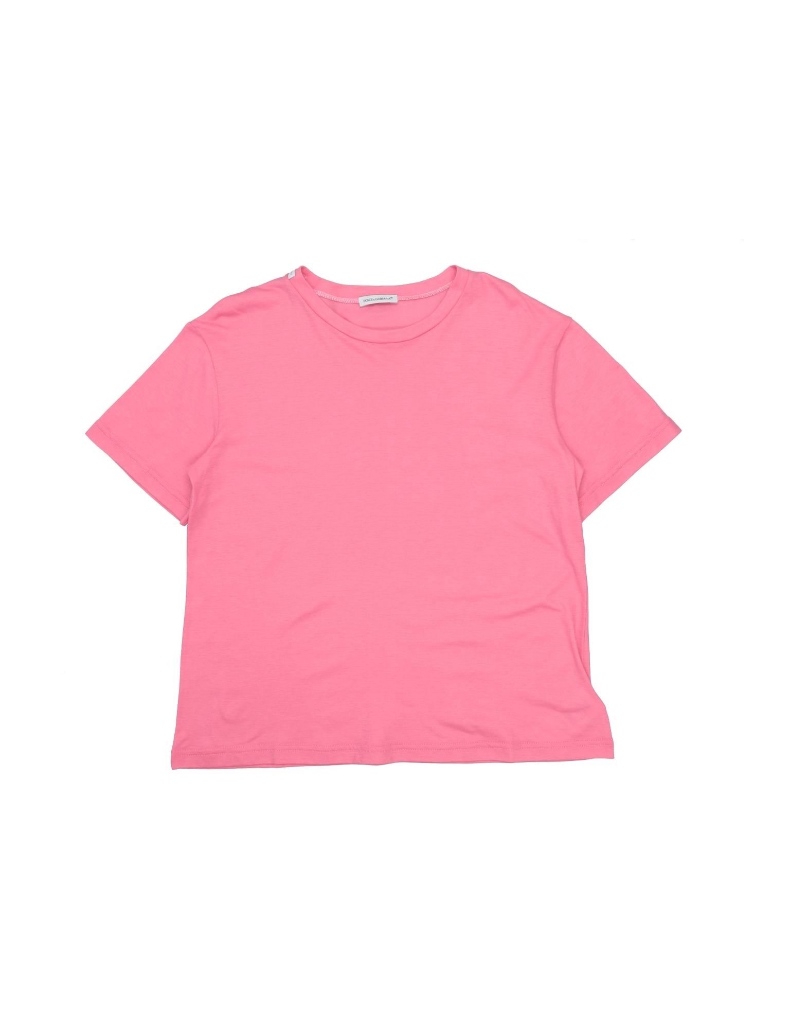 Dolce & Gabbana Kids' T-shirts In Coral